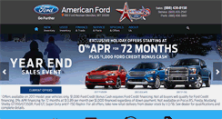 Desktop Screenshot of americanford.us