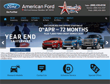 Tablet Screenshot of americanford.us